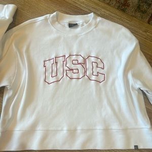 USC Hype and Vice cropped shirt